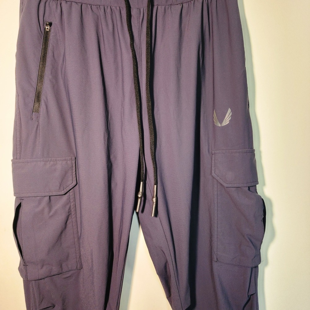 2 ASRV Tetra-Lite Cargo Joggers Mens Large Navy&Grey Excellent DSG-0825 Techwear - Picture 16 of 16
